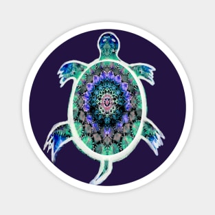 Tie Dye Terrapin  Grateful Dead Company Turtle psychedelic animal spirit phish fans Magnet